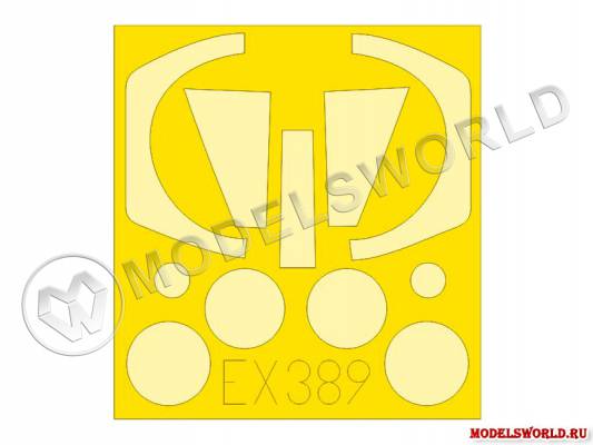 Окрасочная маска для Nesher/Dagger, Italeri. Масштаб 1:48