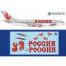 Декаль самолет Ил-86 Россия. Масштаб 1:144