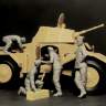 Фигуры Французский экипаж бронеавтомобиля (1940 г.). Масштаб 1:35