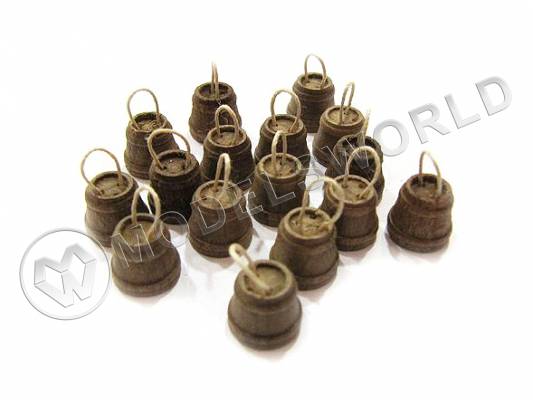 Ковш, орех, 8 мм, 2 шт