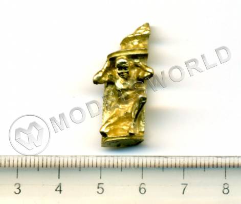 Декоративный элемент, атлант, 30 мм, металл 1 шт