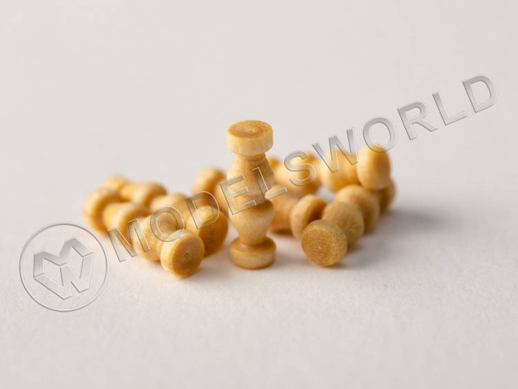 Клевант с кипом, дерево, 7 мм, 10 шт - фото 1