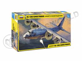 Склеиваемая пластиковая модель Американский самолет огневой поддержки AС-130J Ghostrider. Масштаб 1:72