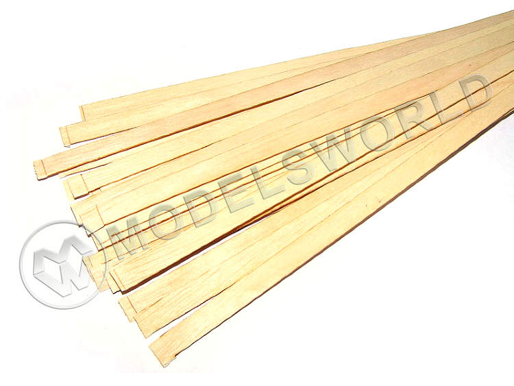 Рейка 0.6х4.0x500 мм, граб 1 шт. - фото 1