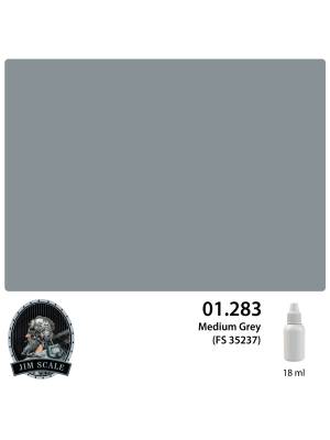 Акриловая краска Jim Scale Medium Grey FS 35237, 18 мл
