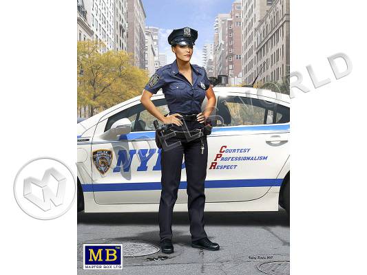 Фигуры, cерия Опасные изгибы, "Эшли – Допрос на месте". Масштаб 1:24