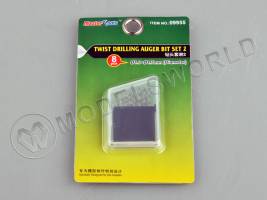 Мини-сверла Master Tools набор №2, диаметр 1.0-1.7 мм, 8 шт