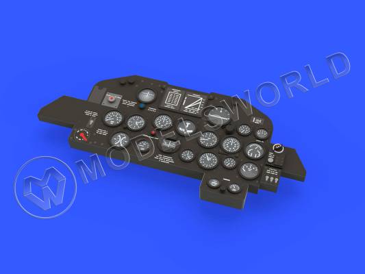 Дополнение для P-47D Bubbletop LööK приборная доска и привязные ремни, Tamiya. Масштаб 1:48