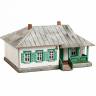 Модель из бумаги Сельский дом №2. Масштаб 1:87/H0