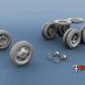 Колеса "Резинообъединение" для ГАЗ-ААА\БА-3-6-10. Масштаб 1:35
