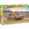 Склеиваемая пластиковая модель Немецкий основной танк Леопард 2А4. Масштаб 1:35