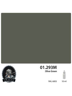 Акриловая краска Jim Scale Olive Green (RAL 6003), 10 мл