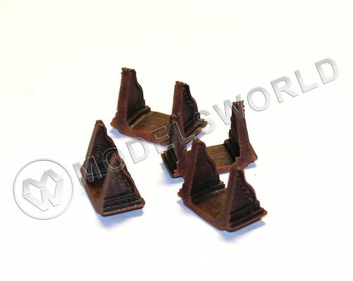 Декорация, металл, 12 мм 1 шт.