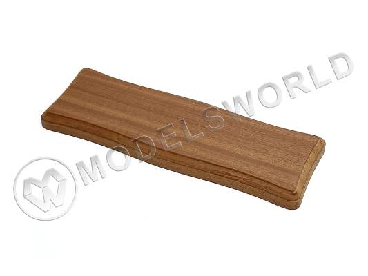 Основание фигурное 300х100 мм, красное дерево