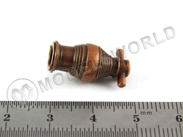 Мортира, под бронзу, 18 мм, 2 шт Мортира, под бронзу, 18 мм, 2 шт - фото 1