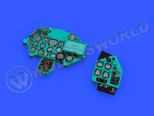 Дополнение для Ми-24В LööK приборная доска и привязные ремни, Звезда. Масштаб 1:48