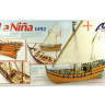 Набор для постройки модели корабля LA NINA. Масштаб 1:65