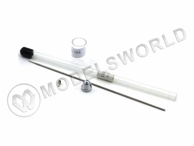 Набор для резьбовых аэрографов JAS, 0.5 мм (игла, сопло, диффузор) - фото 1