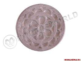 Окно круглое с узором 17 мм, 3 шт. - фото 1