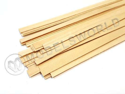 Рейка 0.5х3.0x500 мм, белый клен, 1 шт.