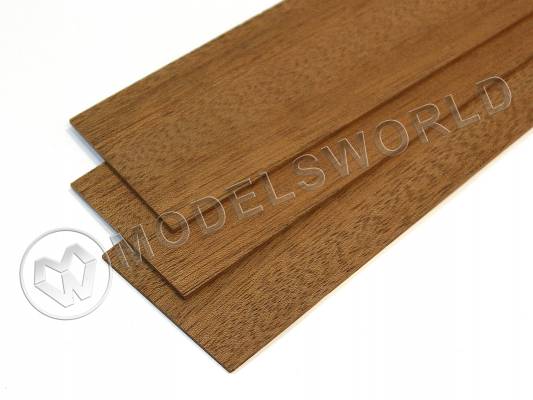 Плашка 3x50x500, красное дерево