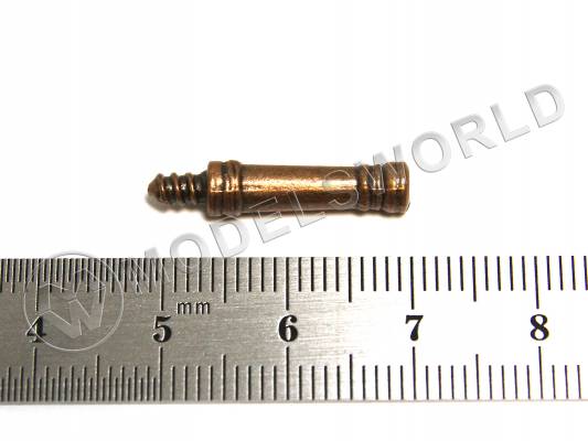 Макет пушки, под бронзу, 17 мм, 10 шт