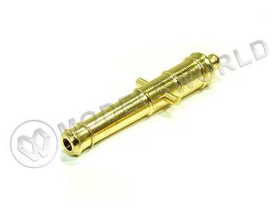 Пушка, 44 мм, латунь, 2 шт + цапфа