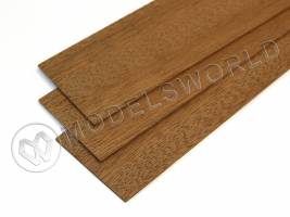 Плашка 1x50x500, красное дерево