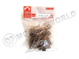 Набор темных кирпичей, масштаб 1:10, 25 шт