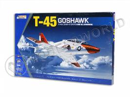 Склеиваемая пластиковая модель самолета T-45 A/C Goshawk. Масштаб 1:48