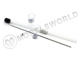 Набор для резьбовых аэрографов JAS, 0.5 мм (игла высокопрочная, сопло, диффузор)