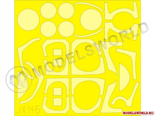 Окрасочная маска для He 219, Revell. Масштаб 1:32