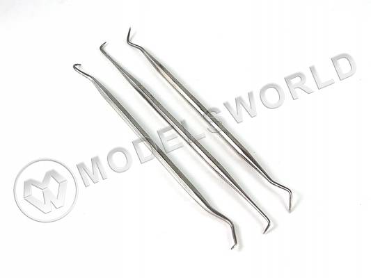 Набор из трех крюков для проводки такелажа