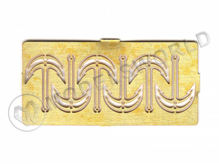 Якорь-кошка, латунь, 12 мм, 6 шт - фото 1