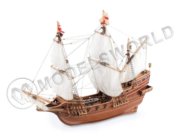 Набор для постройки модели корабля GOLDEN HIND. Масштаб 1:55 Набор для постройки модели корабля GOLDEN HIND. Масштаб 1:55 - фото 1