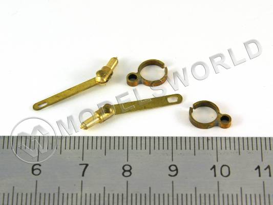 Стыки быры, латунь, 21 мм.