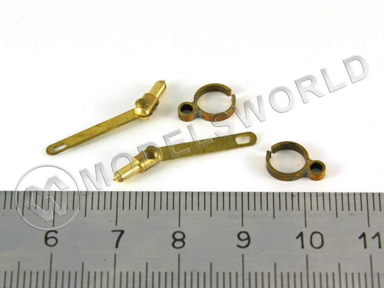 Стыки быры, латунь, 21 мм. - фото 1