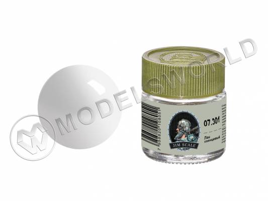 Лак спиртовой глянцевый Jim Scale, 10 мл