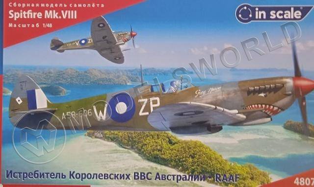 Пластиковая модель 1/48 Spitfire Mk.VIII - RAAF - фото 1