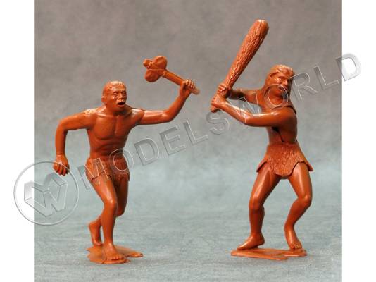 Фигуры Пещерные люди, набор №1 из 2 фигур, 150 мм