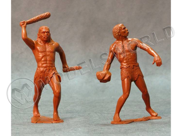 Фигуры Пещерные люди, набор №2 из 2 фигур, 150 мм - фото 1