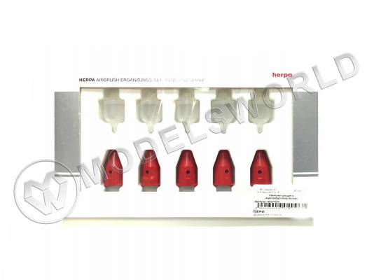 Комплектующие к аэрографу (сопла, бачки)