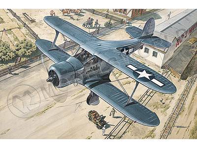 Склеиваемая пластиковая модель самолета  Beechcraft GB-2 (Traveller Mk. II). Масштаб 1:48 - фото 1