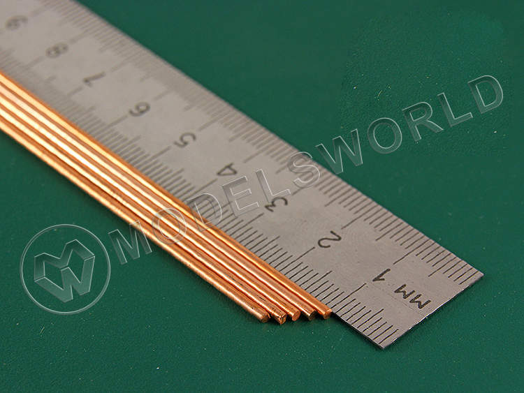Пруток медный 2.5 мм, 4 шт - фото 1