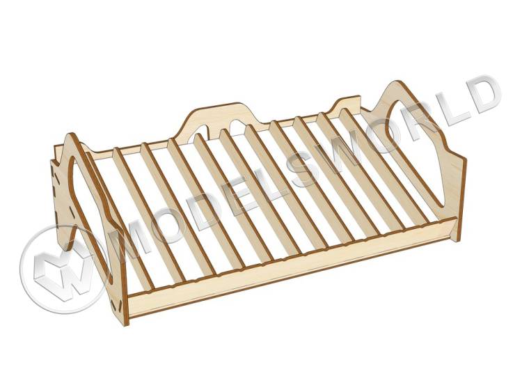 Витринный  органайзер под баночки 36 мм стандарта TAMIYA - фото 1