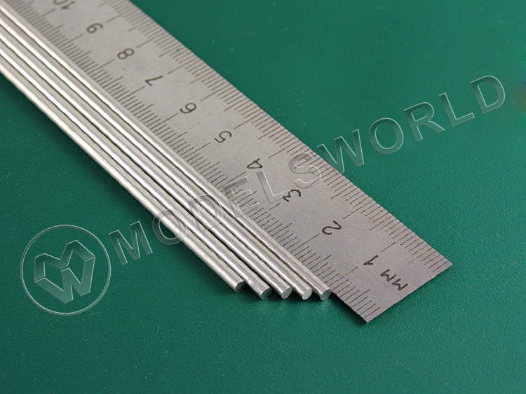 Пруток алюминиевый 2.4 мм, 5 шт - фото 1