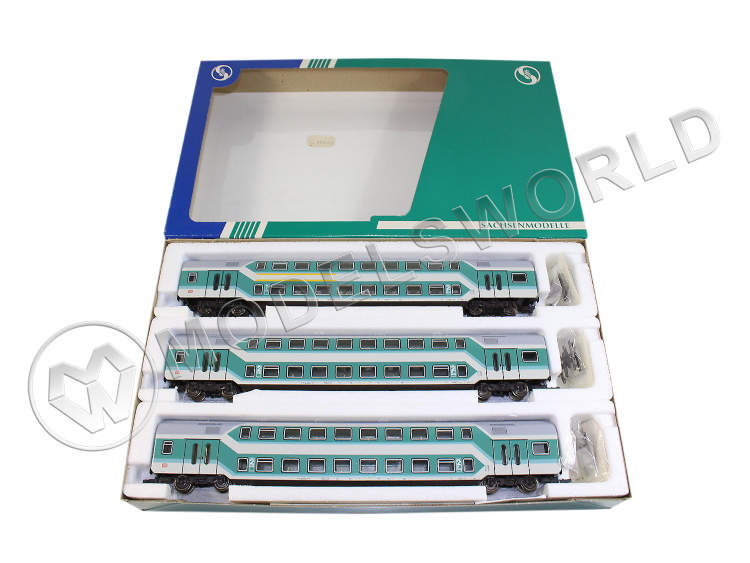 Двухэтажный пассажирский вагон. Масштаб H0 - фото 1