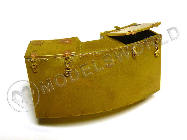 Фототравление забашенный ящик для Тигр I стандарт, Звезда. Масштаб 1:35 - фото 1