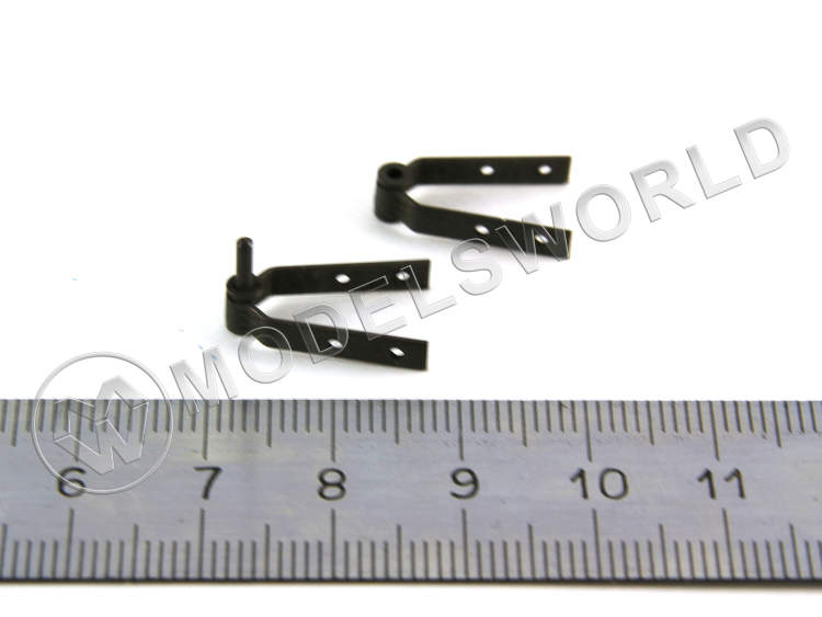 Петля для руля, черненый металл, 5 мм, 1 пара - фото 1