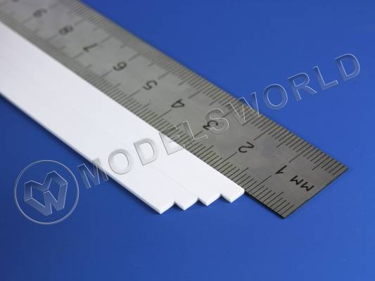 Полоска пластиковая 1.0х4.0 мм, 10 шт